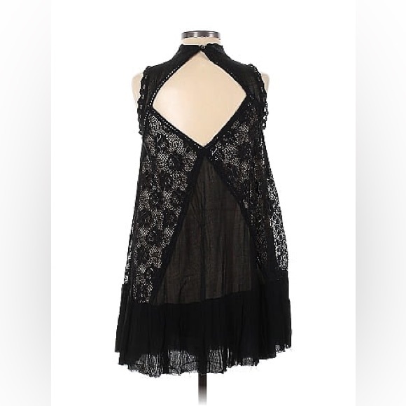 Free People Casual Lace Dress M with tags e103-5 - Picture 2 of 8